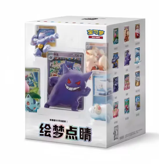 Rip Live: Pokémon 151 Mystery Figurine Blind Box – Wave 1 (Simplified Chinese)