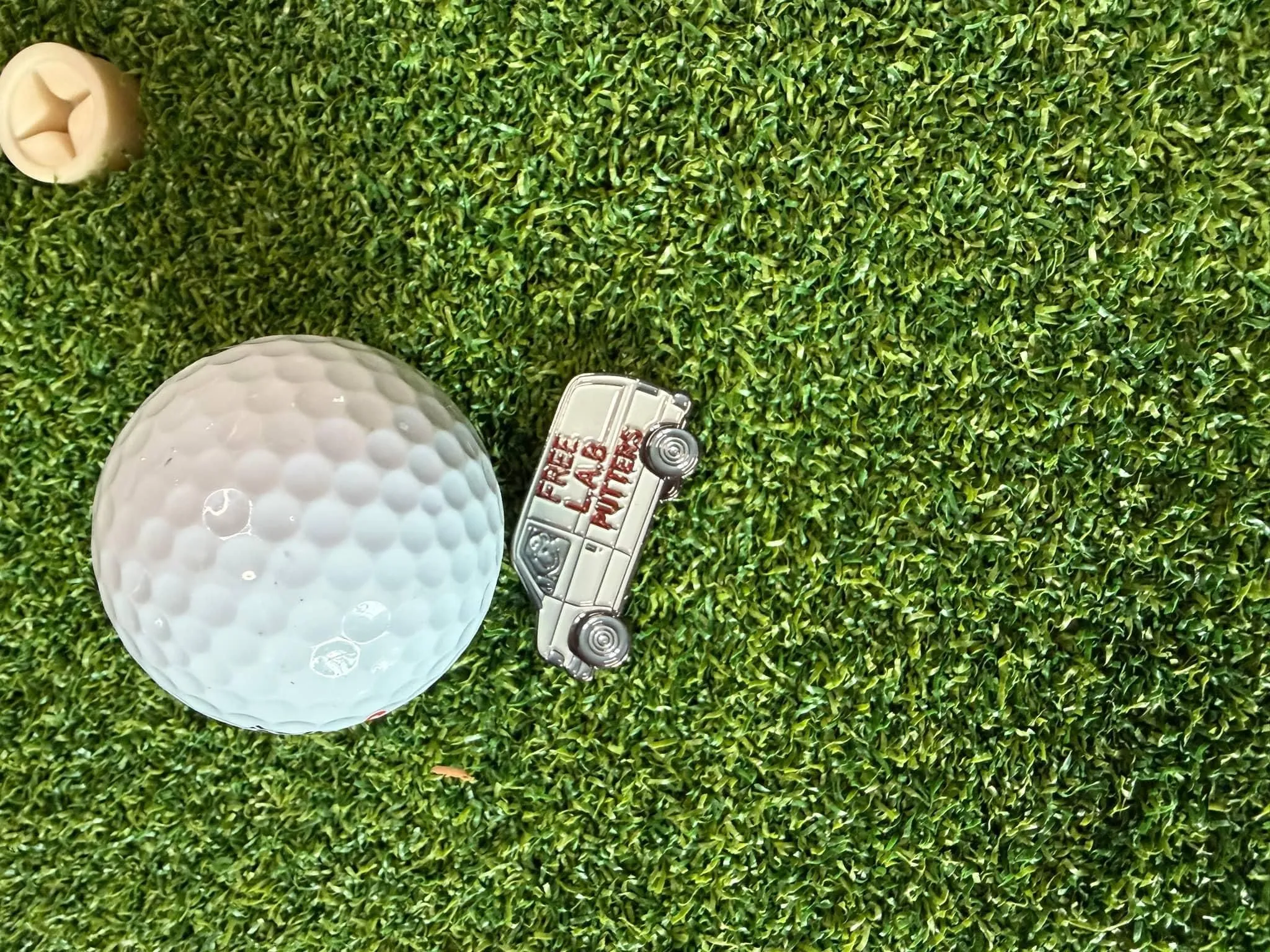Hometown Hackers LAB Van Ball Marker — Golf Accessory