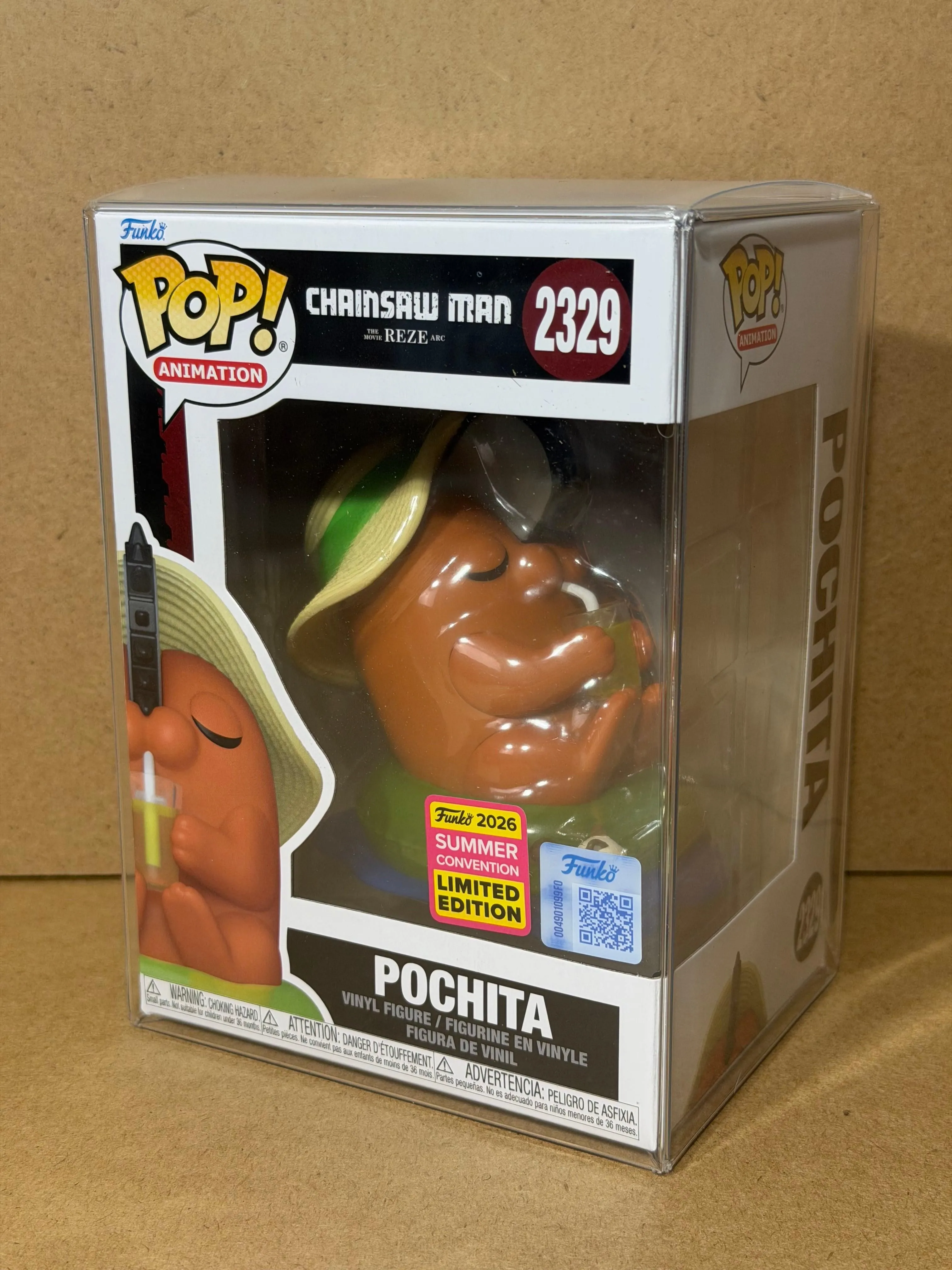 Funko Pop! Anime Chainsaw Man Pochita #2329 2026 SDCC Exclusive