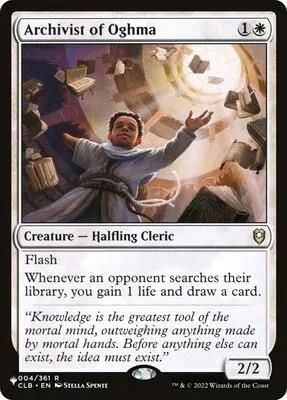 Archivist of Oghma - The List Reprints - Near Mint