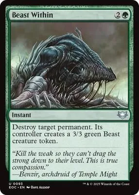 Beast Within - Commander: Edge of Eternities - Near Mint