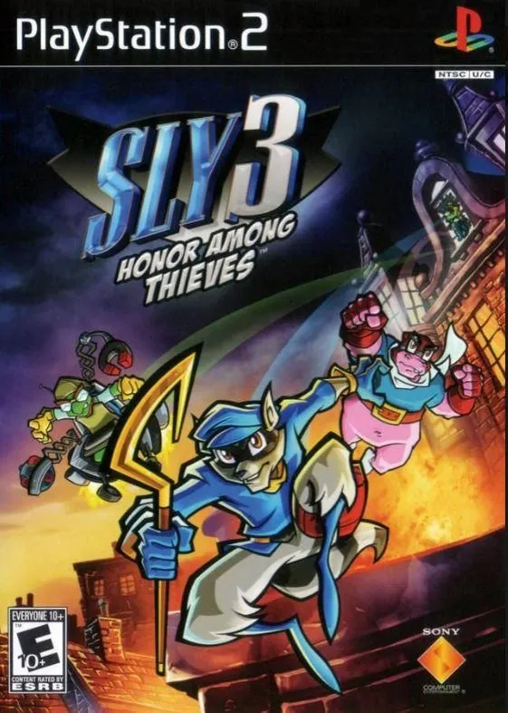 Sly 3 Honor Among Thieves (Sony PlayStation 2, PS2, 2005)  Disc Very Good - Y2K - Retro Game