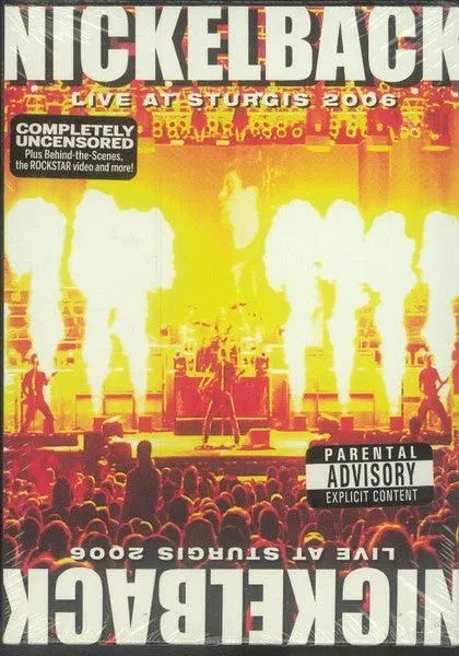 Nickelback - Live At Sturgis 2006 (DVD-V, NTSC, Dig) (Very Good Plus (VG+))