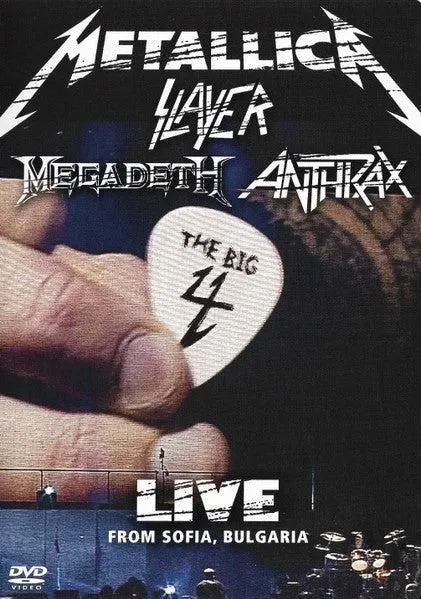 Metallica, Slayer, Megadeth, Anthrax - The Big 4: Live From Sofia, Bulgaria (2xDVD-V, NTSC) (Very Good Plus (VG+))