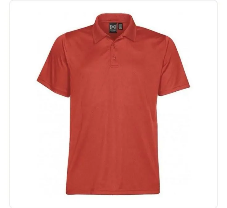 Stormtech Men's Bright Red Eclipse H2X-Dry Pique Polo