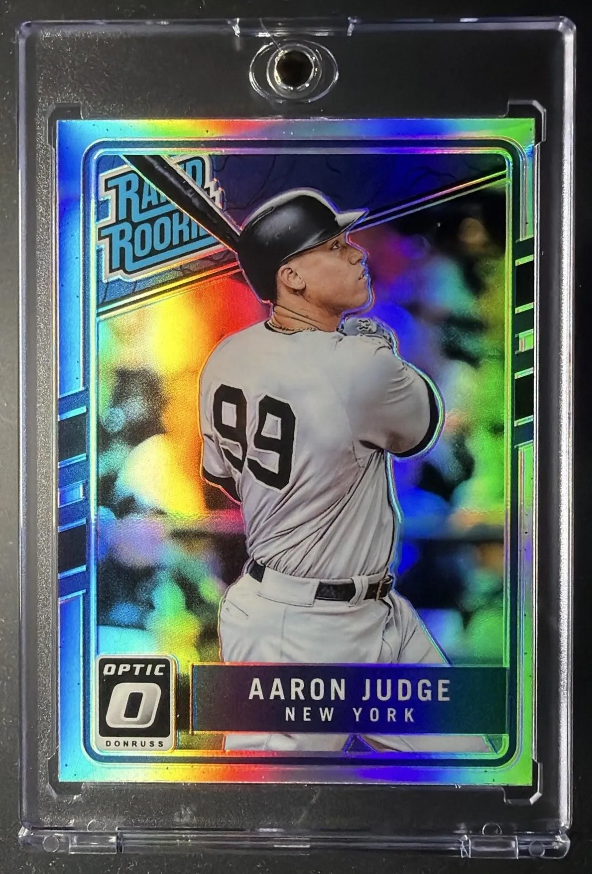 2017 Panini Donruss Optic Aaron Judge #38 RC Holo Rated Rookie
