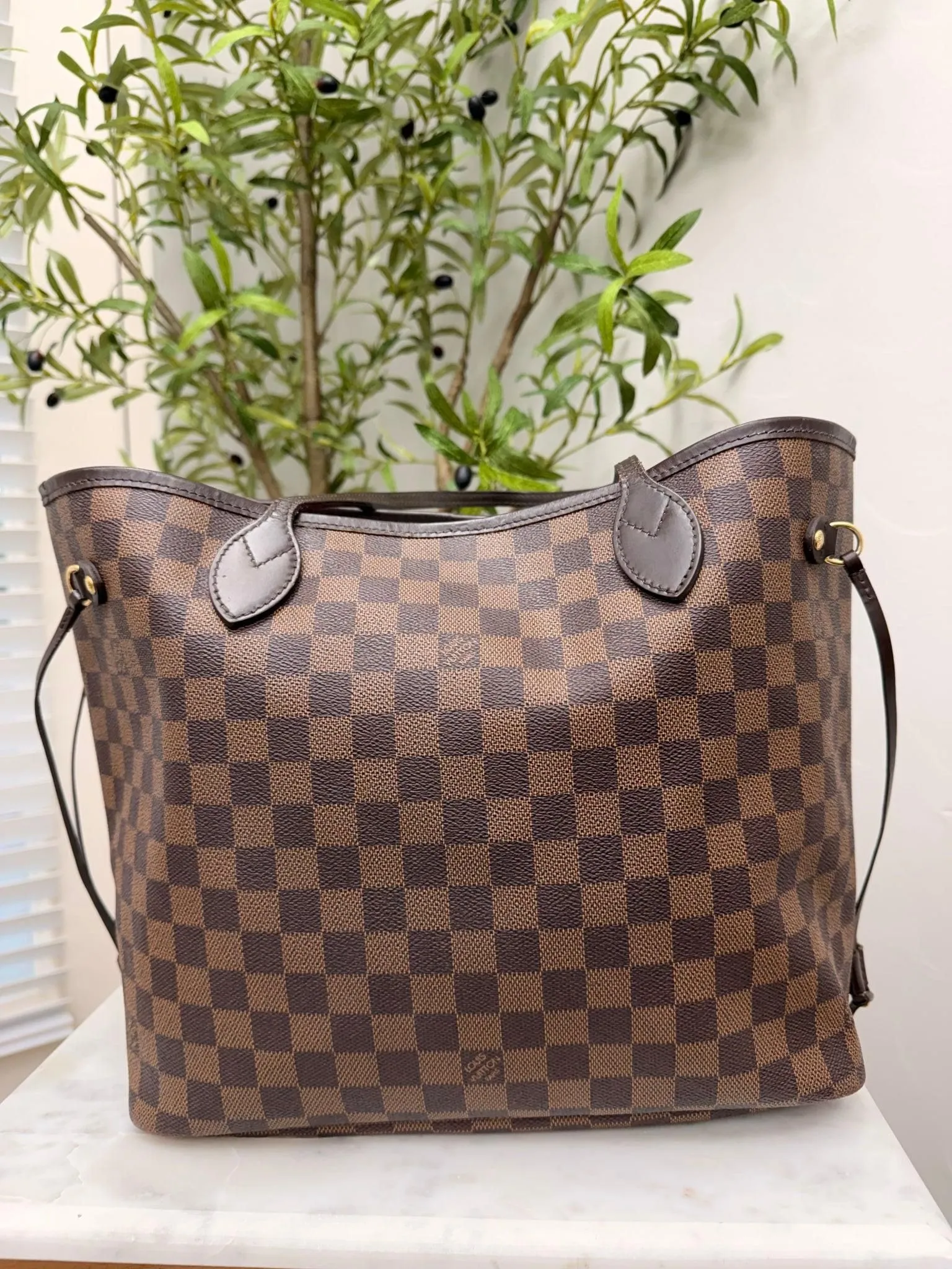 Louis Vuitton Damier Ebene Neverfull MM