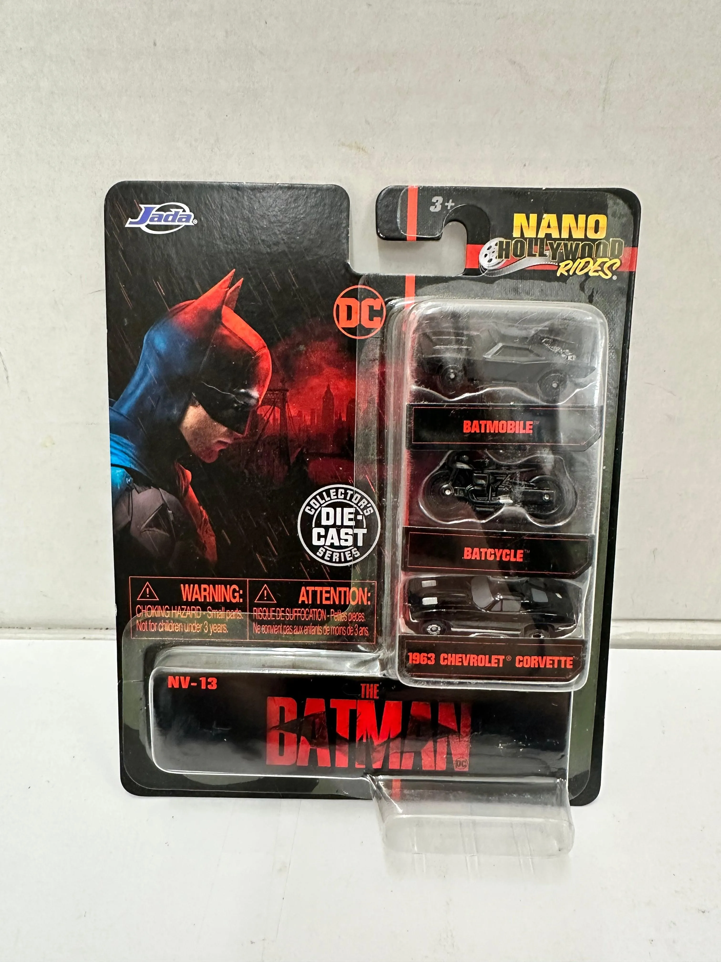 The Batman Nano Hollywood Rides: Jada Toys The Set 3 Pack Die Cast  2022