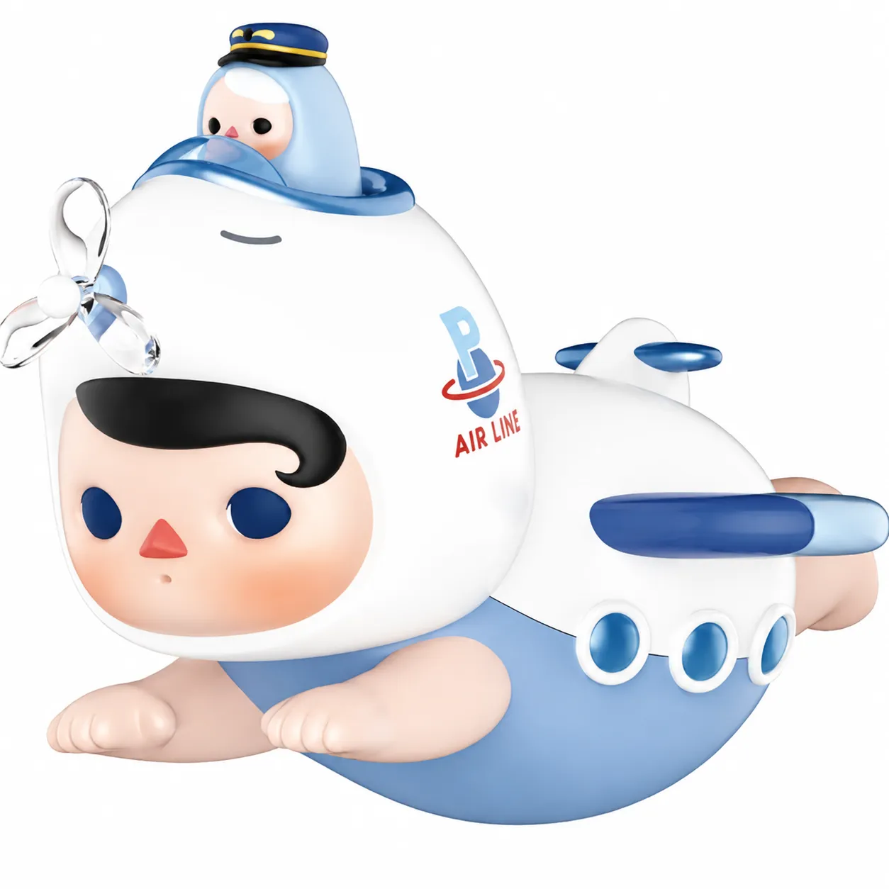 Pop Mart Pucky Flying Babies Figure Series Confirmed - Airplane Baby