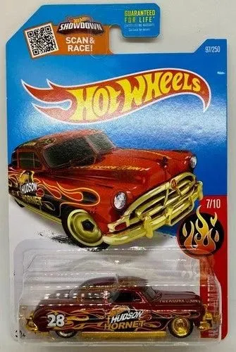 Hot Wheels Super Treasure Hunt '52 Hudson Hornet Diecast Model Car
