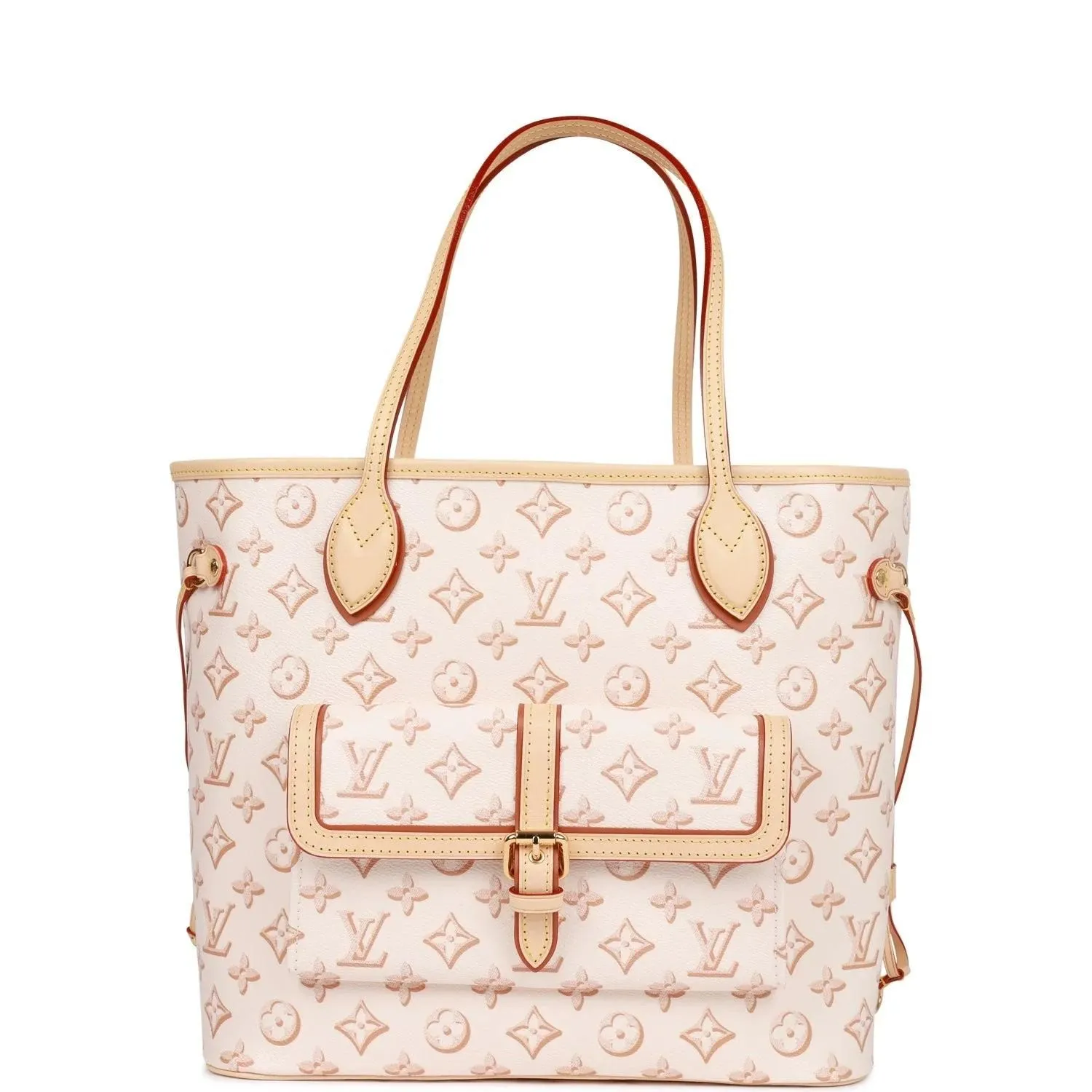 Louis Vuitton Neverfull MM Fall For You - Beige/Ivory