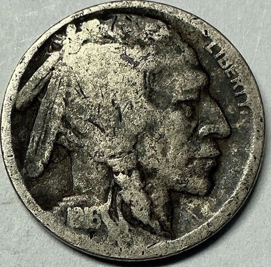 1916-S Buffalo Nickel, Very Good Circulated Coin, Store #NL685