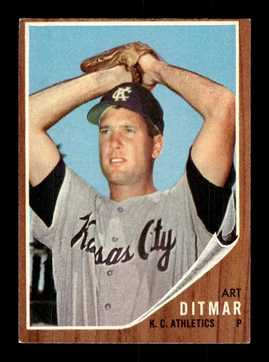 1962 Topps #246 Art Ditmar Kansas City Athletics EX CS26014876