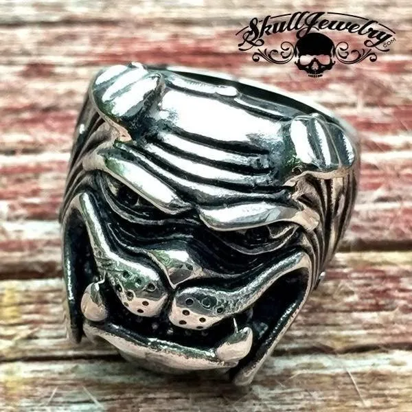 Walkin The Dog - Stainless Steel Ring (#599)