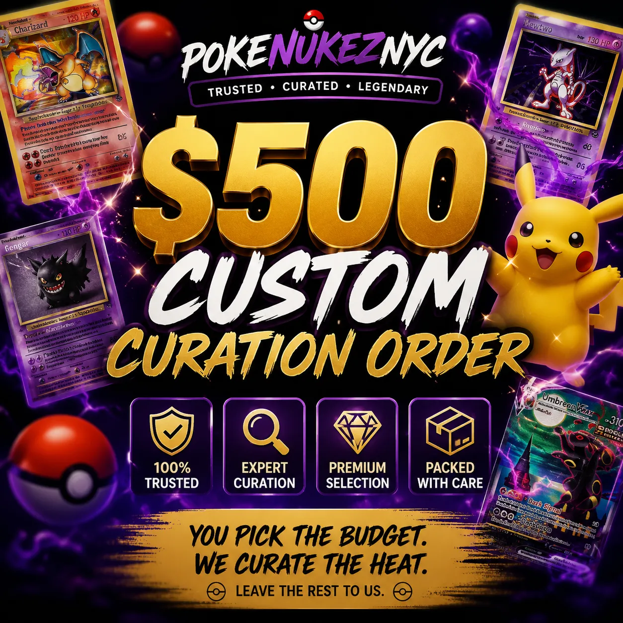 Pokemon Custom Curation $500