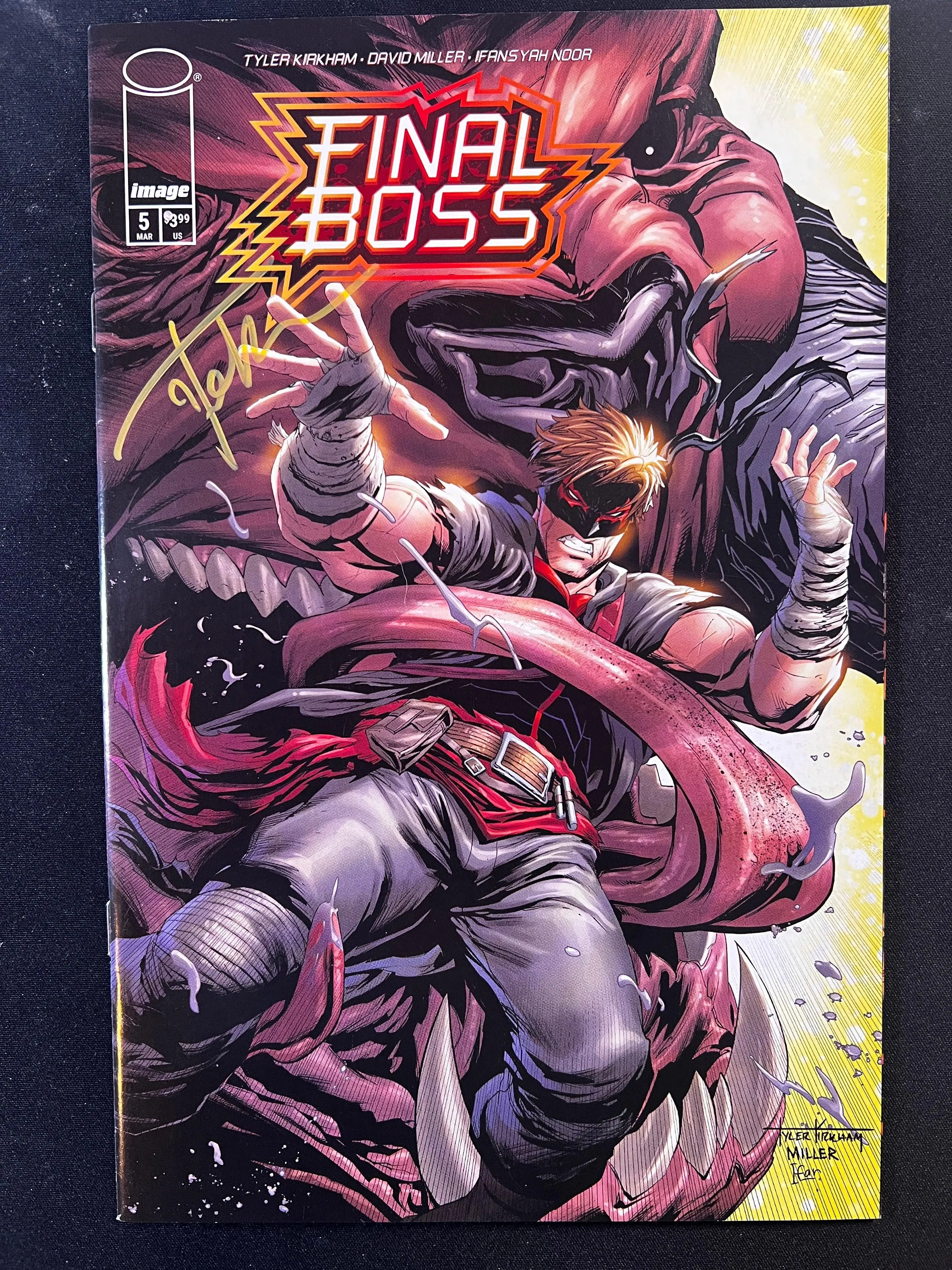 Final Boss #5 Signed by Tyler Kirkham