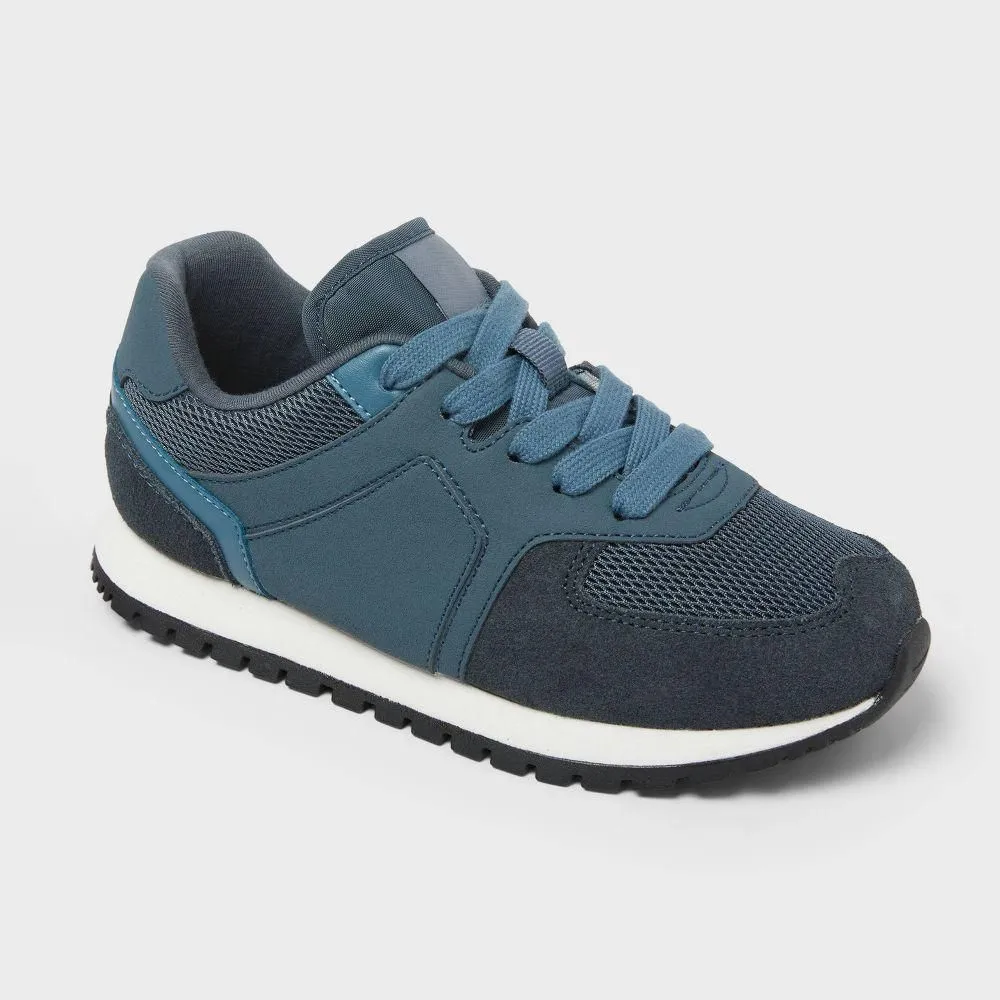 New without Tags - Kids' Alexander Retro Sneakers - Cat & Jack Navy Blue 6