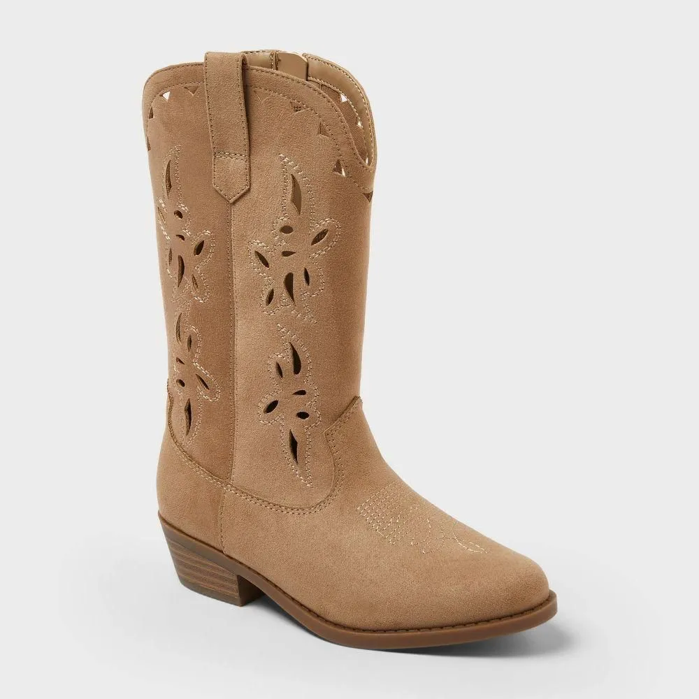 New without Tags - Kids' Finola Boots - Cat & Jack Tan 13