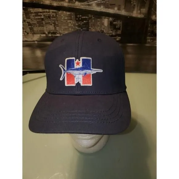 Product image for NEW Guy Harvey Men's Navy Prez Baseball Hat Adjustable One Size Fits Most