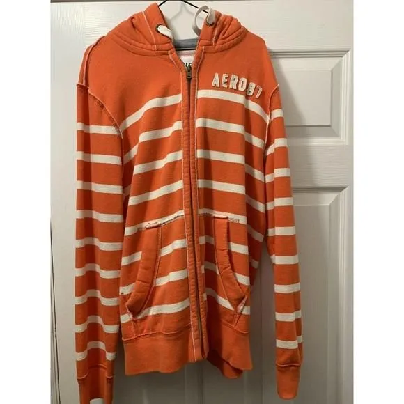 Product image for Aeropostale Men's Hoodie Full Zip size Large