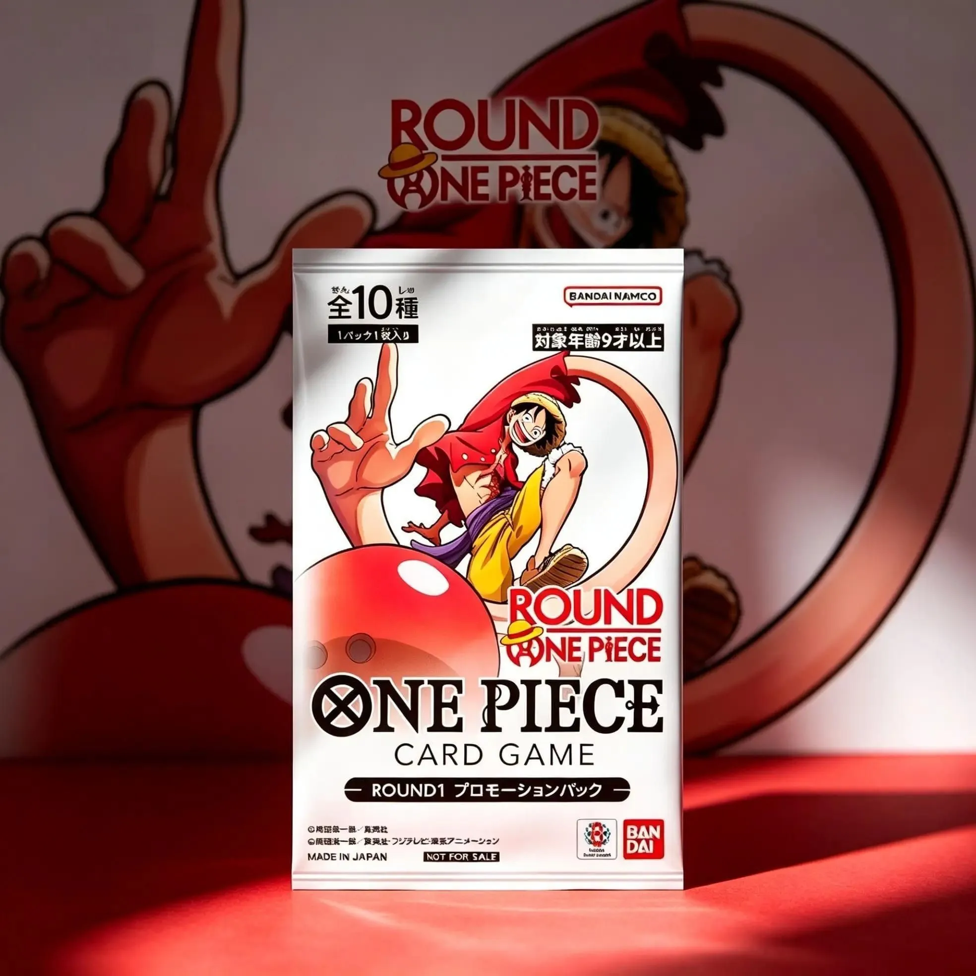 Official One Piece TCG: Round 1 Promotion Pack (1 Random Pack 1 Card)