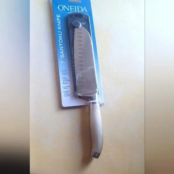 Product image for Oneida Stainless Steel Santoku Knife NEW