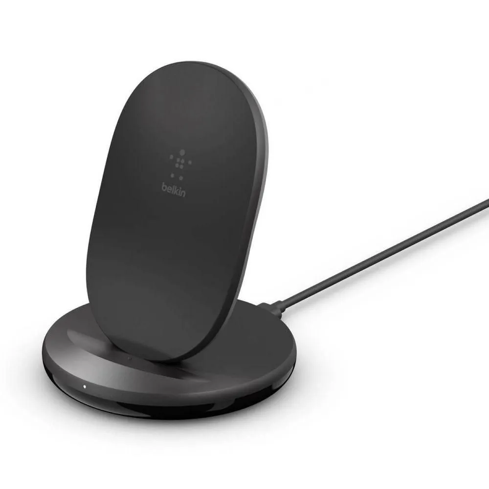 Open-box - Belkin 15W Qi Wireless Charging Stand - Black