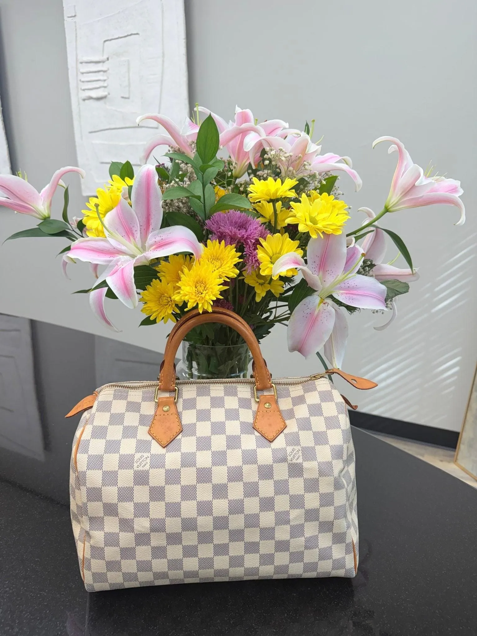 Louis Vuitton Damier Azur Speedy 30