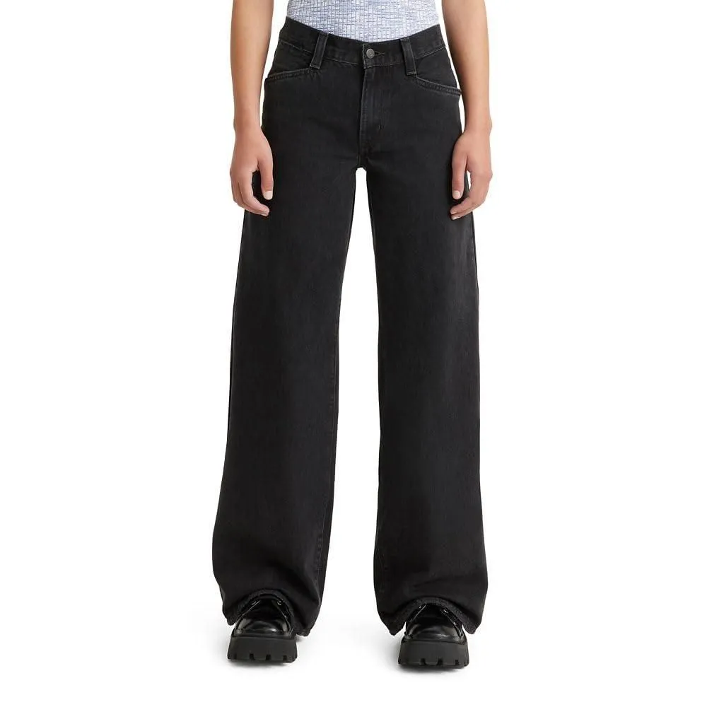 New without Tags - Levi's Women's Mid-Rise 94's Baggy Wide Leg Jeans - Over Exposure 28