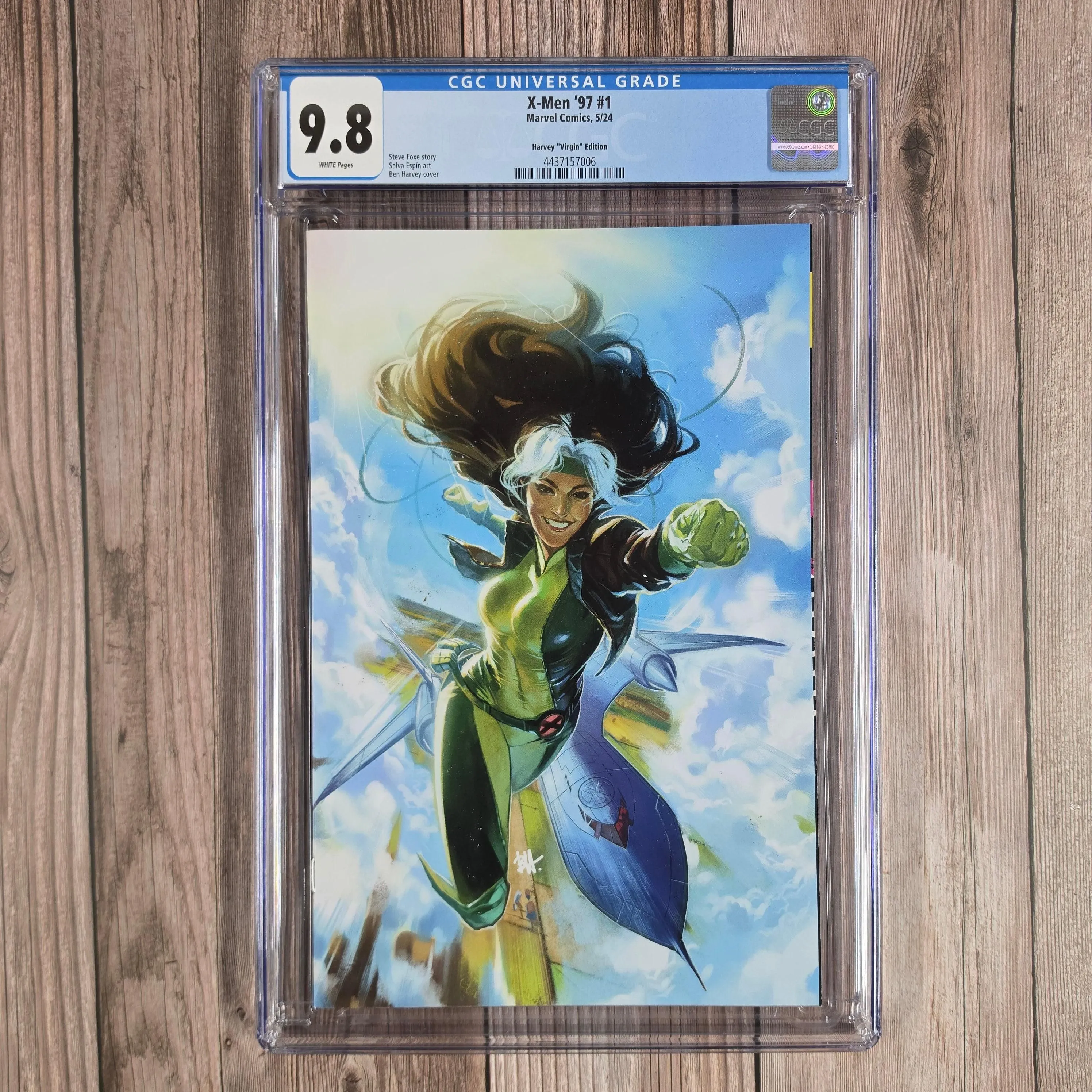 X-Men 97' #1 CGC 9.8 Harvey "Virgin" Edition 1:100, Prelude to the Disney+ animated reboot (cert 7006)