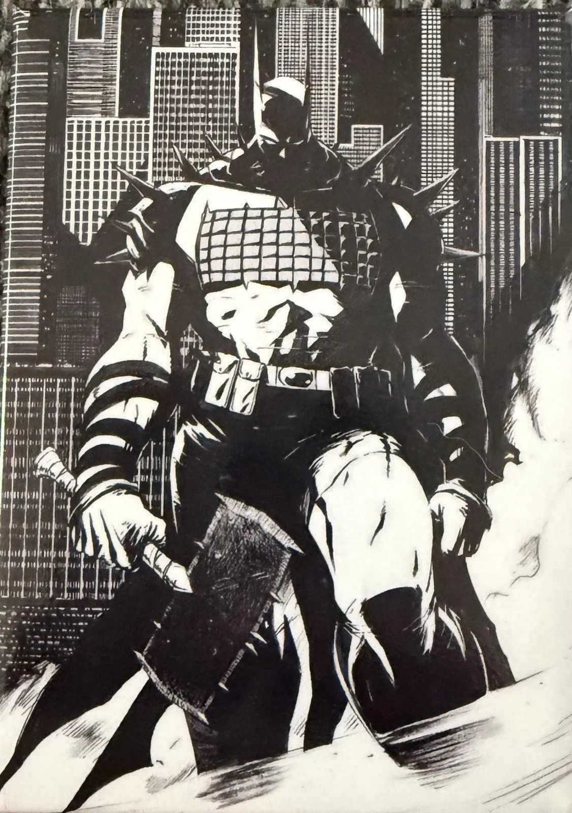 Absolute Batman #1 | 4th Print | Nick Dragotta B&W Foil Variant