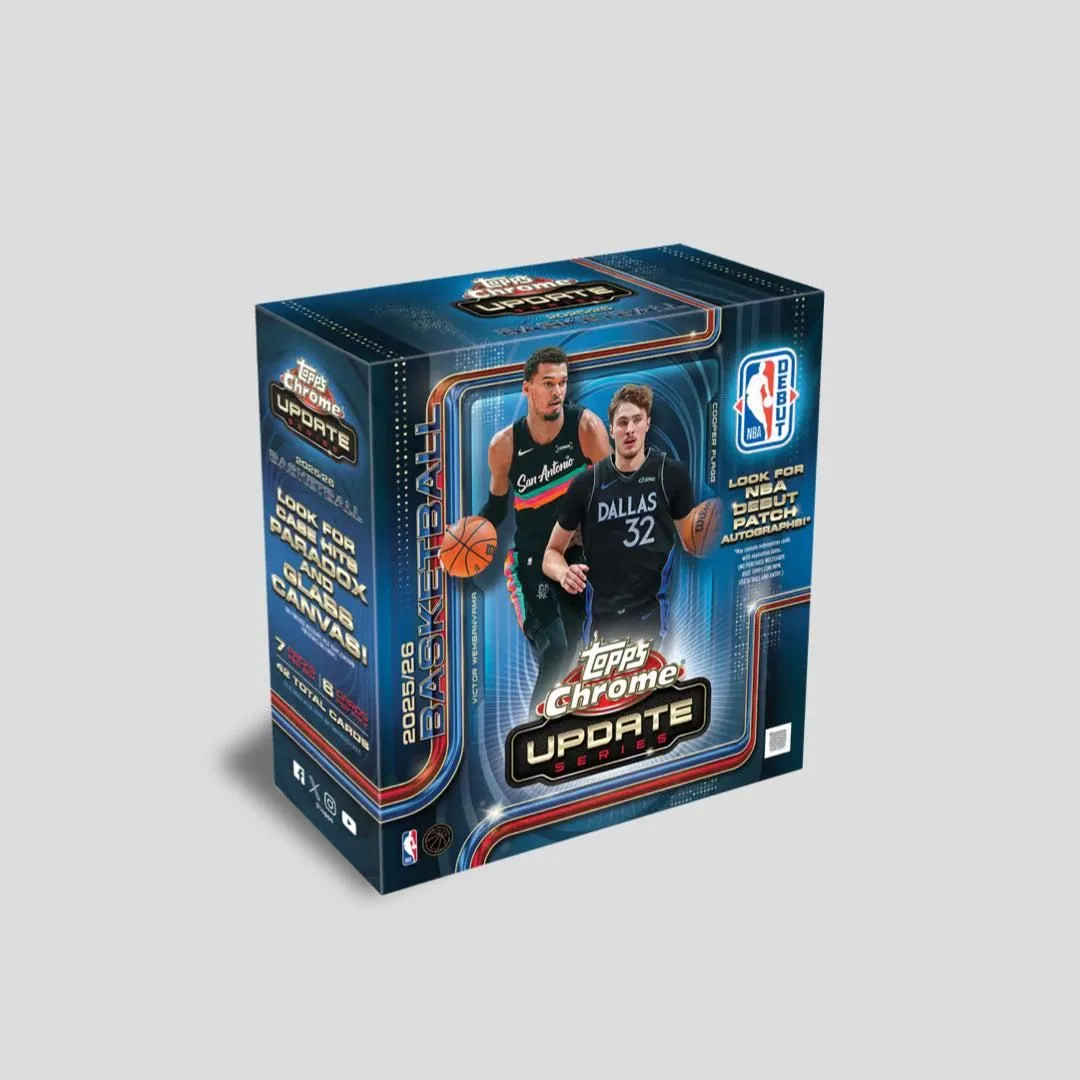 2025-26 Topps Chrome Update Basketball Mega Box