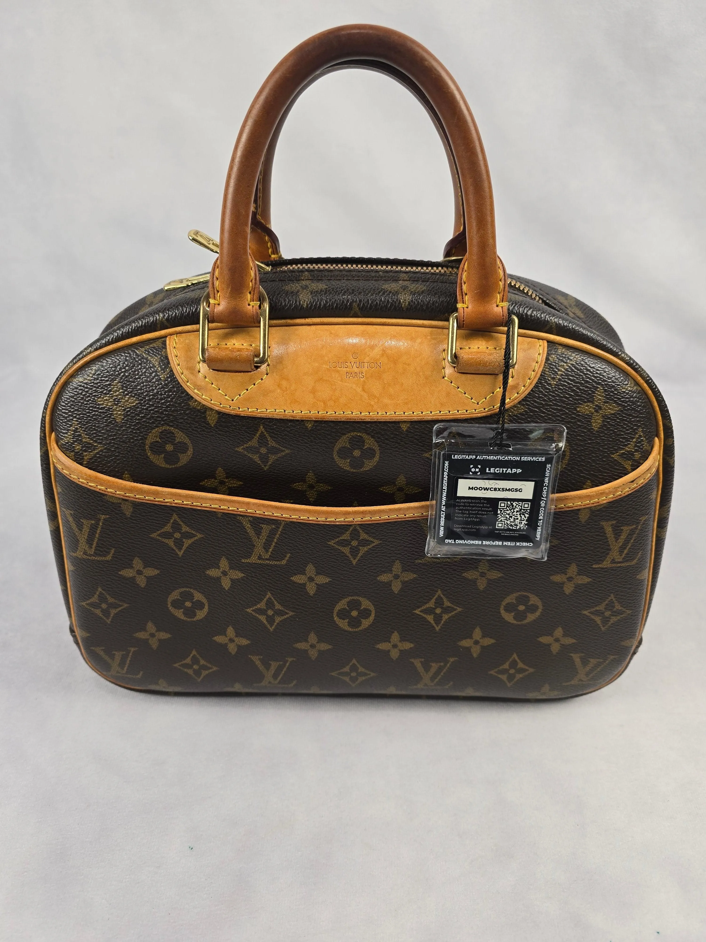 Louis Vuitton Monogram Canvas Trouville Satchel