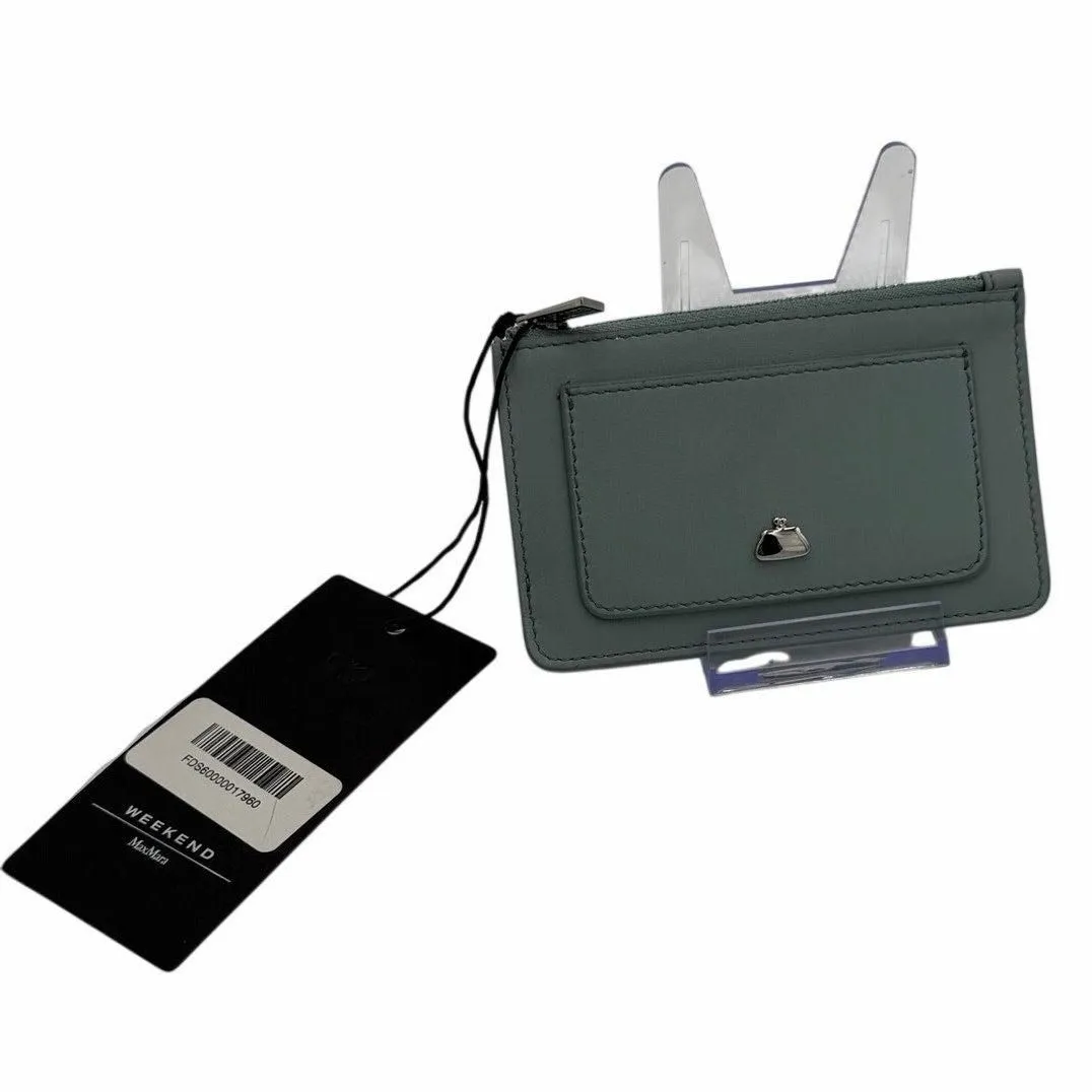 Weekend Max Mara Trafoi Leather Card Holder Wallet
