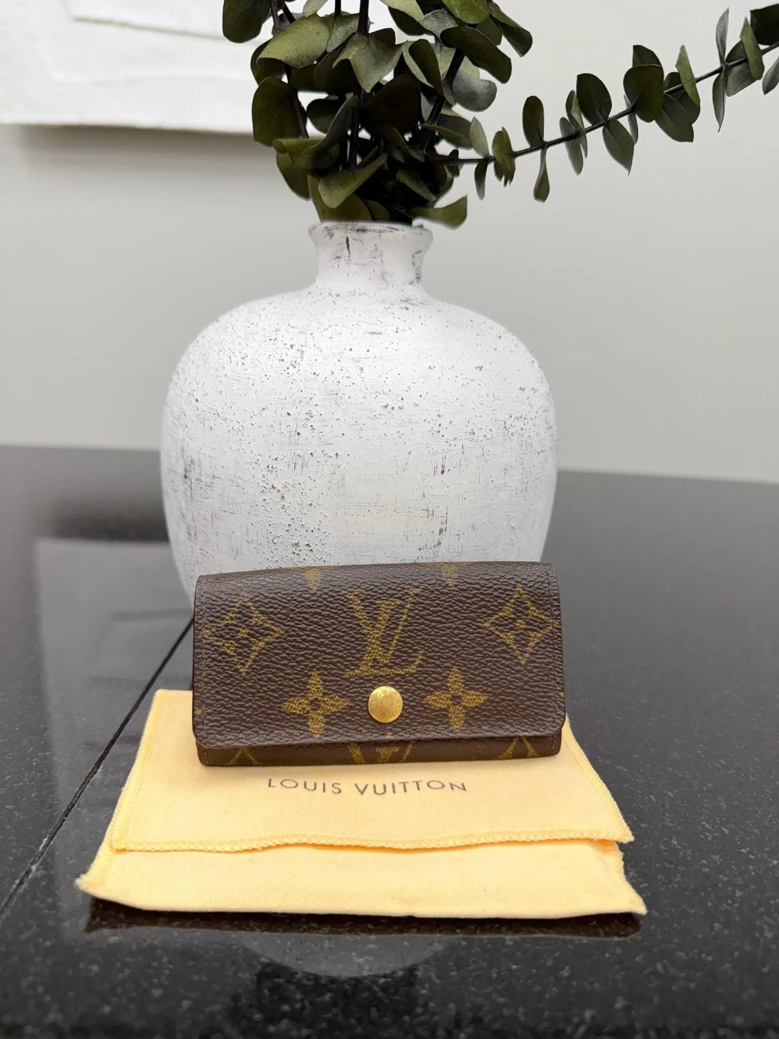 Louis Vuitton Monogram 4 Ring Key Holder