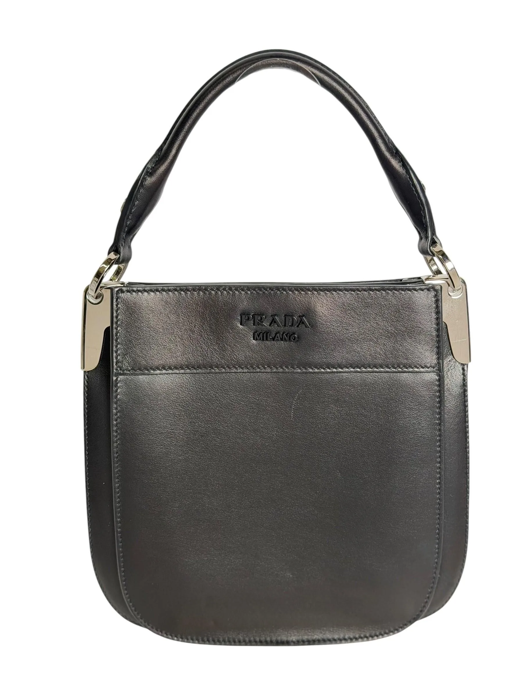Prada City Calf Leather Margit Bag T6715