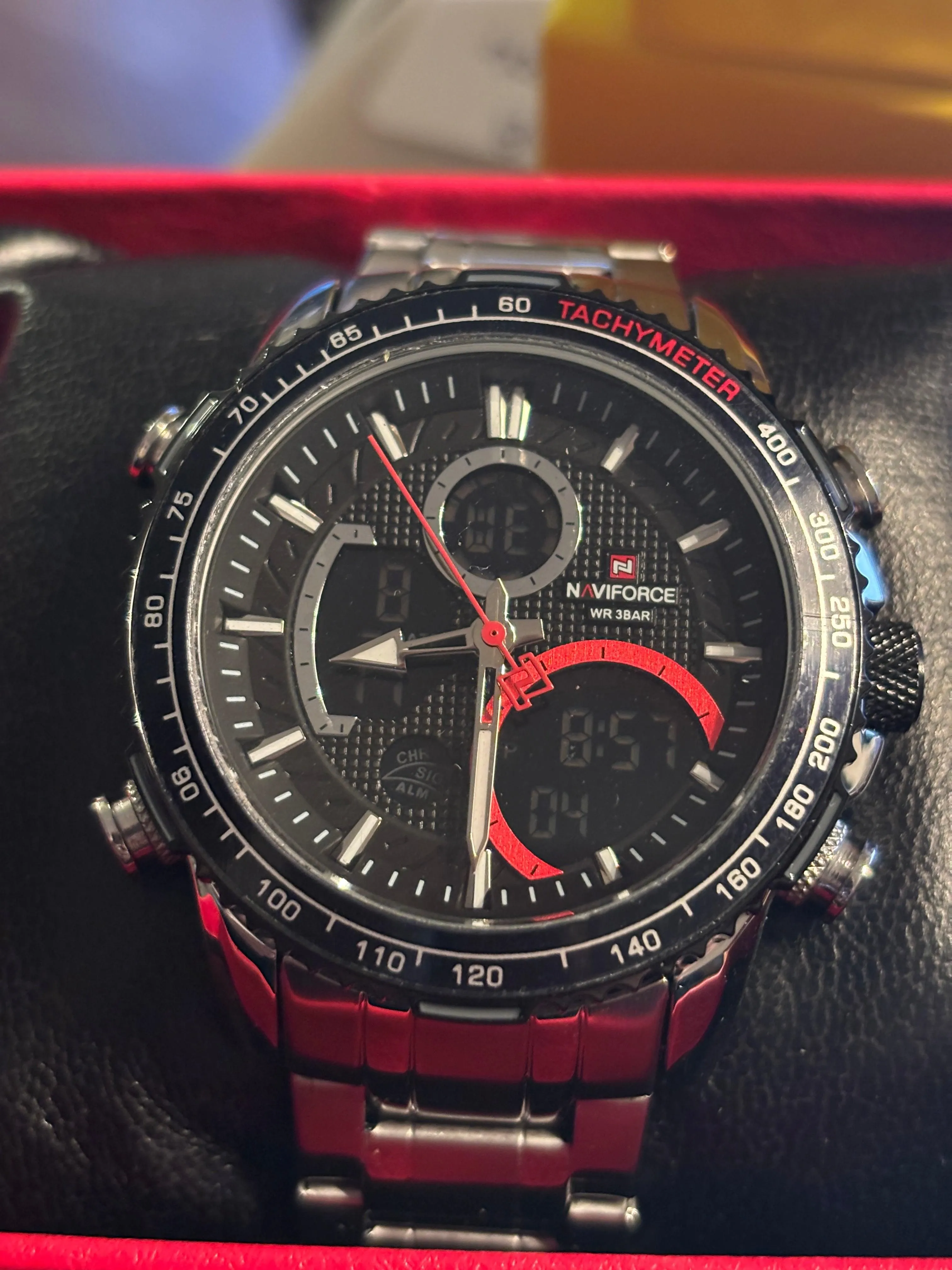 USED Naviforce LED Dual Display - 45.5mm