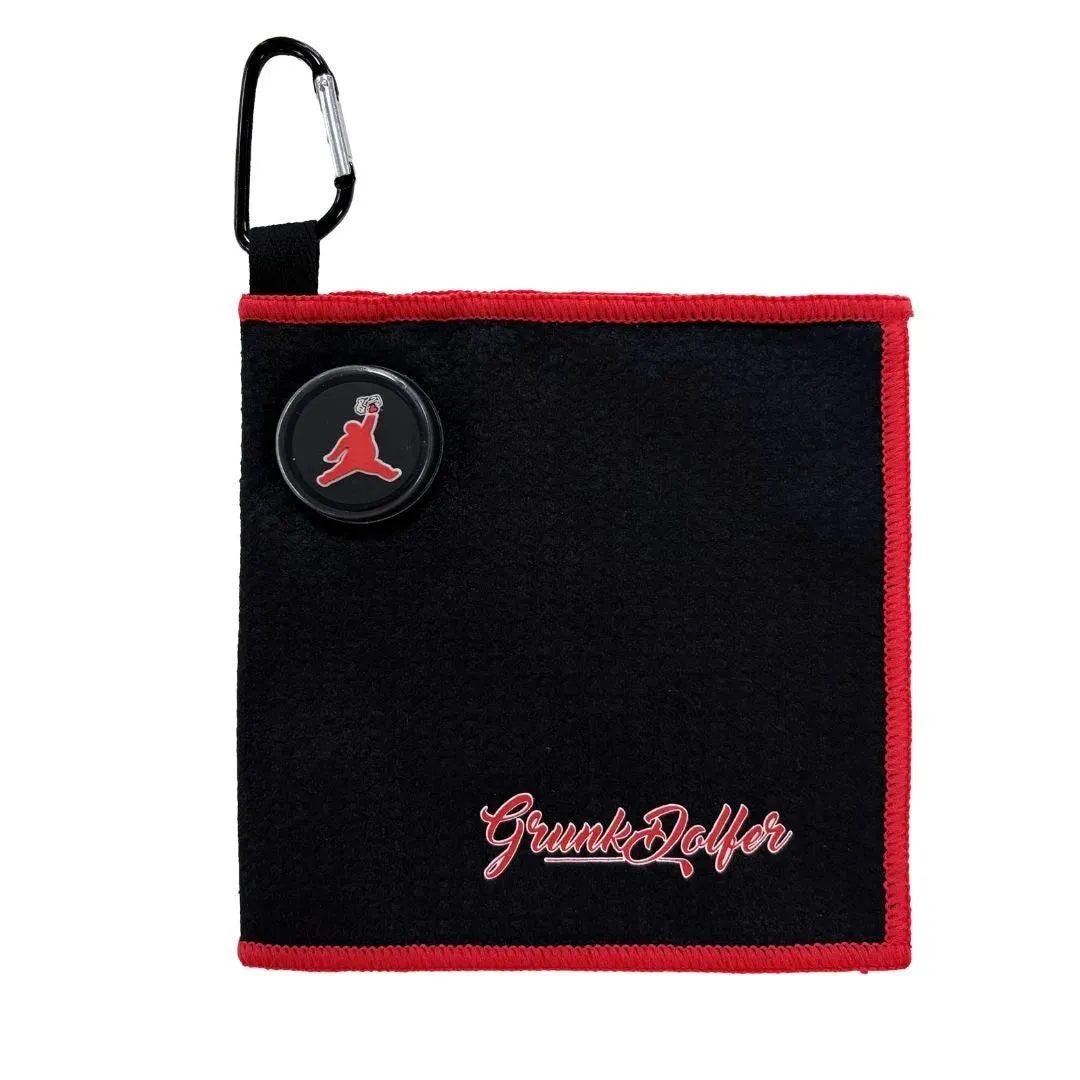 Chunkman Golf Ball Towel - Red