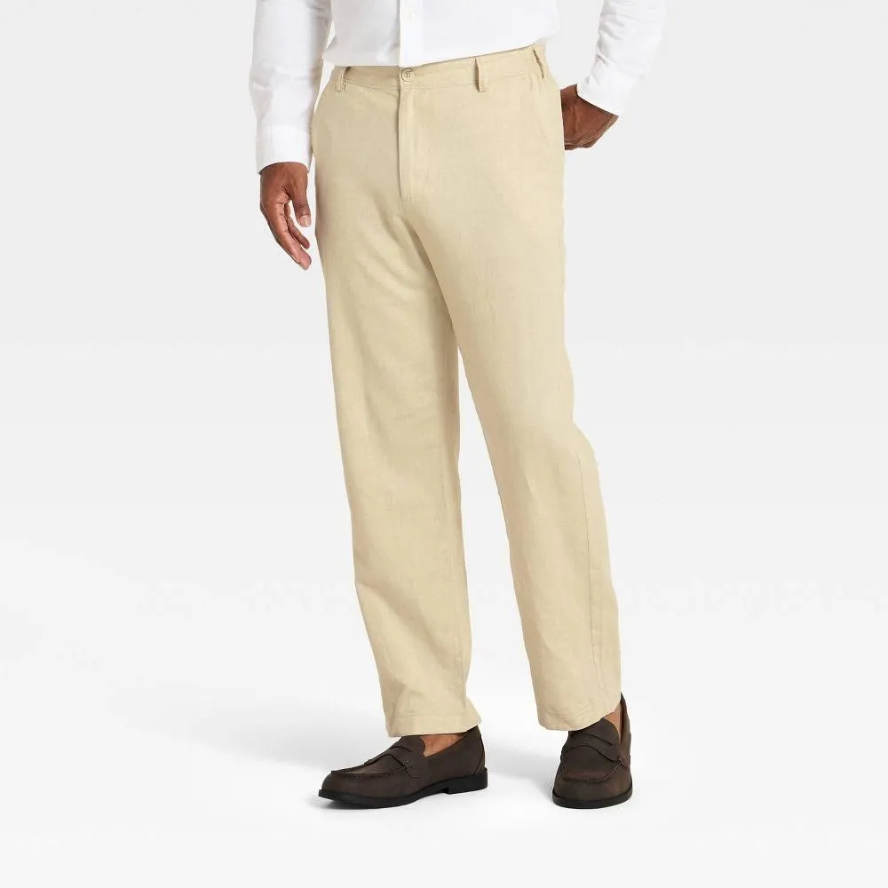 New without Tags - Size: Large - Men's Vacay Pull-On Pants - Goodfellow & Co Tan L