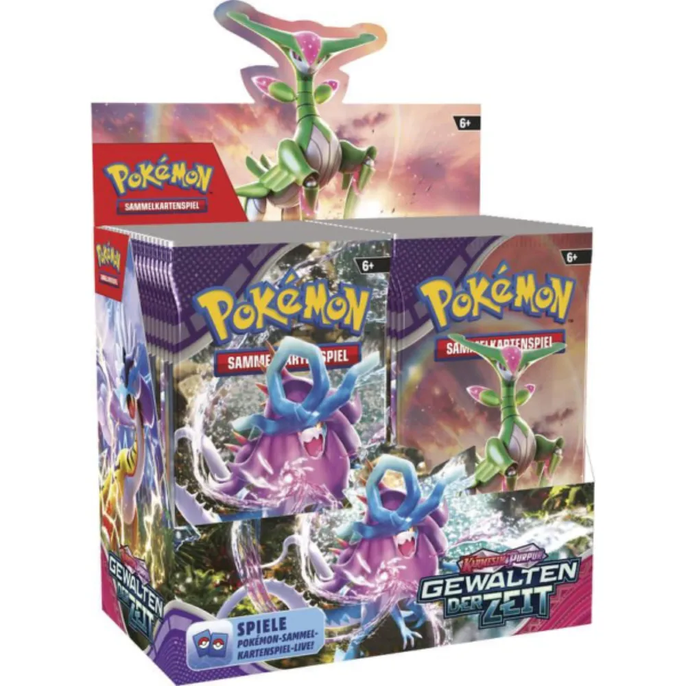 Pokemon Gewalten der Zeit Display DE