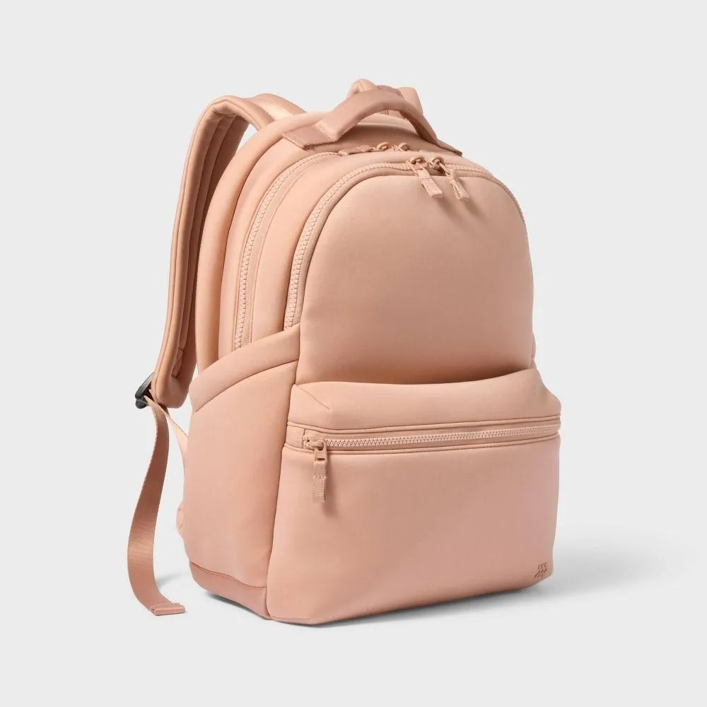 New Without Tags - Size: 17 Inches - Teen Softside Backpack Faux Neoprene - All In Motion Mocha