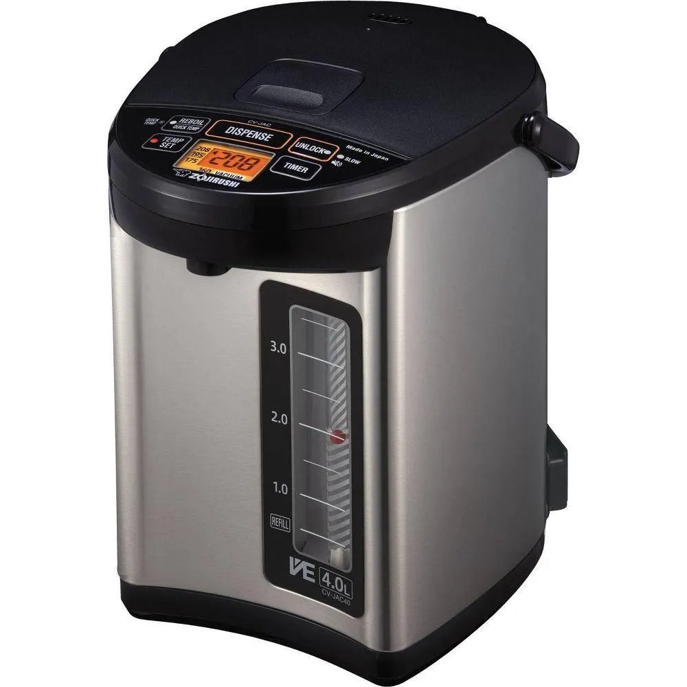 New without box - Zojirushi Hybrid Water Boiler & Warmer - Silver - CV-JAC40 VE: 4L