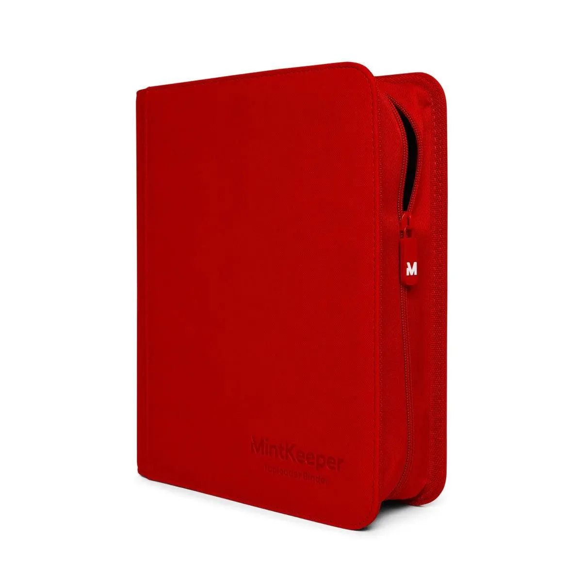 Mintkeeper Toploader Binder 4 Pocket - 128 Red Standard Size