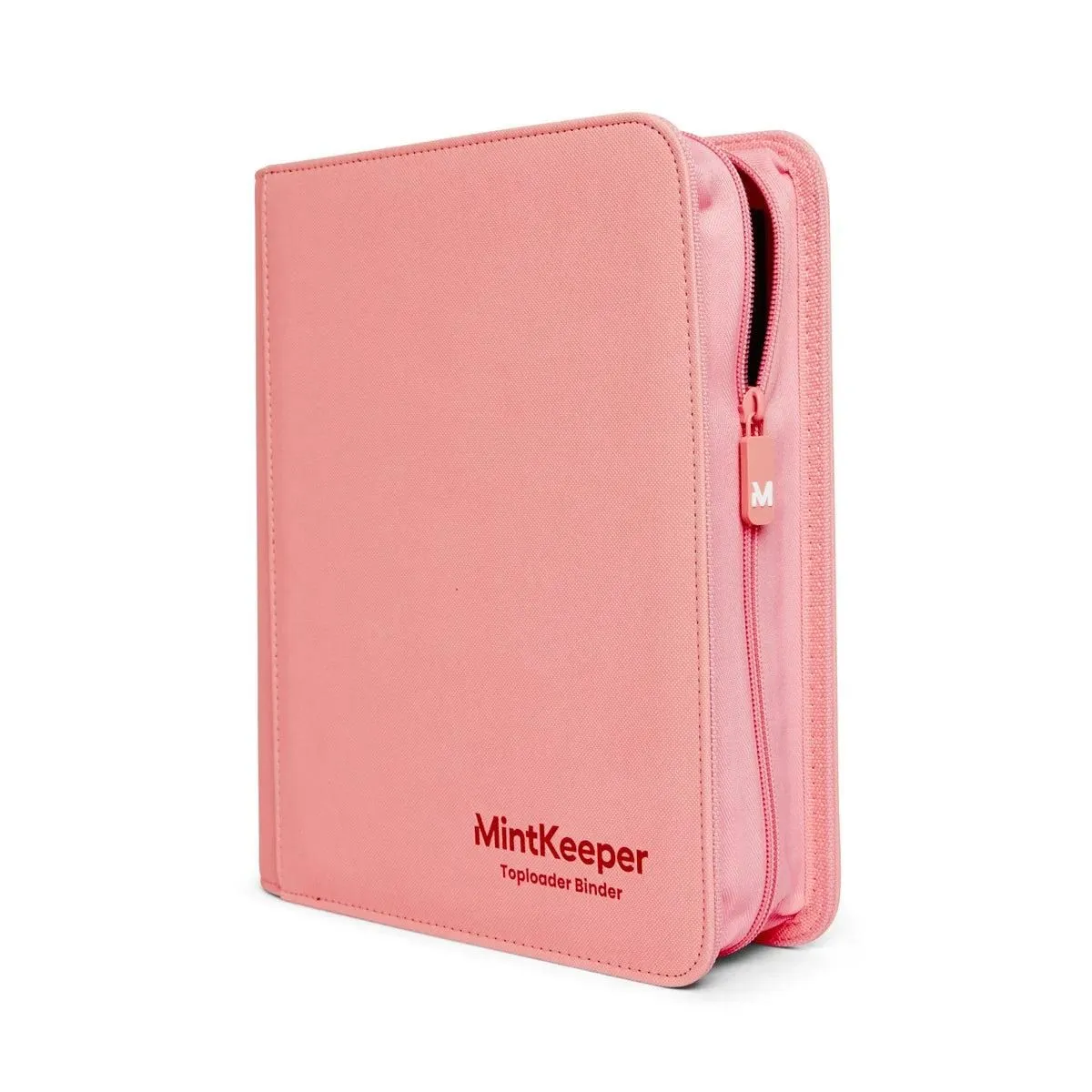 Mintkeeper Toploader Binder 4 Pocket - 128 Pink Standard Size