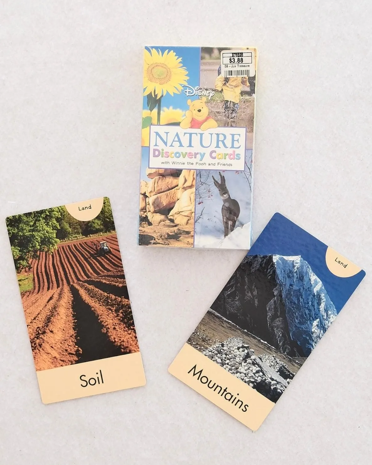 Vintage Disney Winnie the Pooh "Nature Discovery Cards" Set