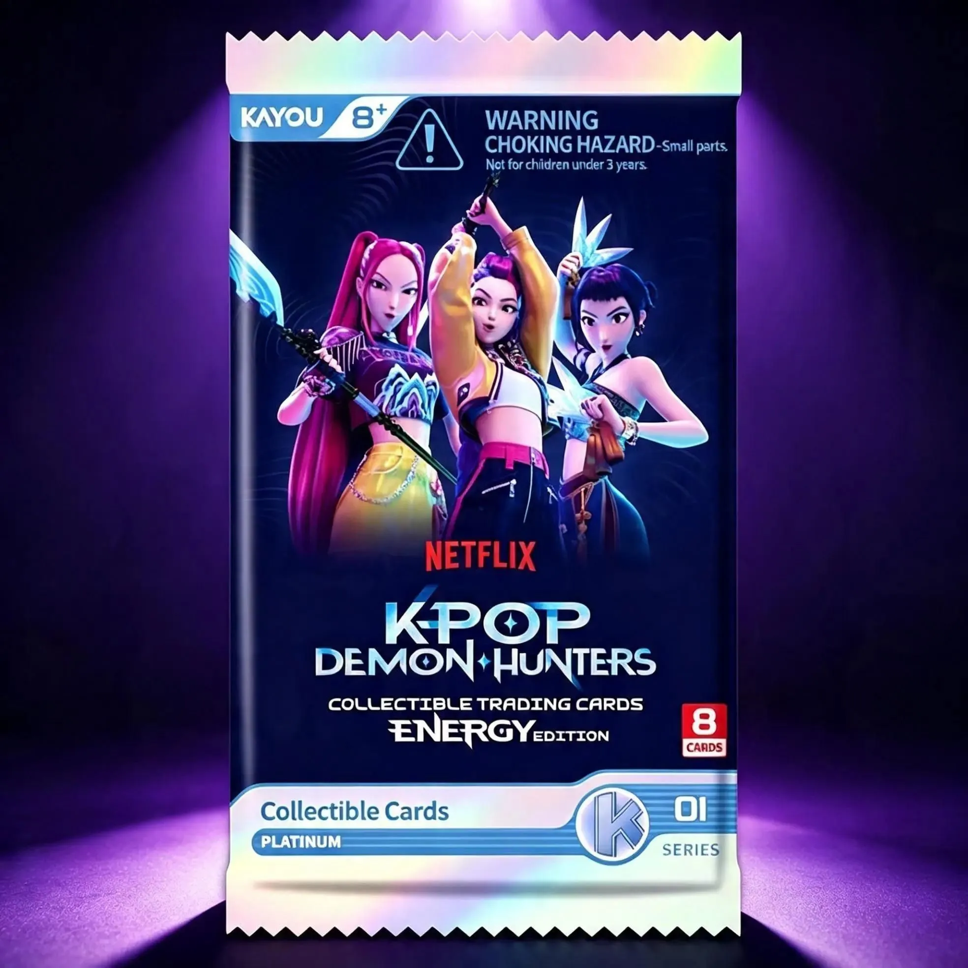 K-Pop Demon Hunters Collectible Cards: Energy Edition Booster Pack