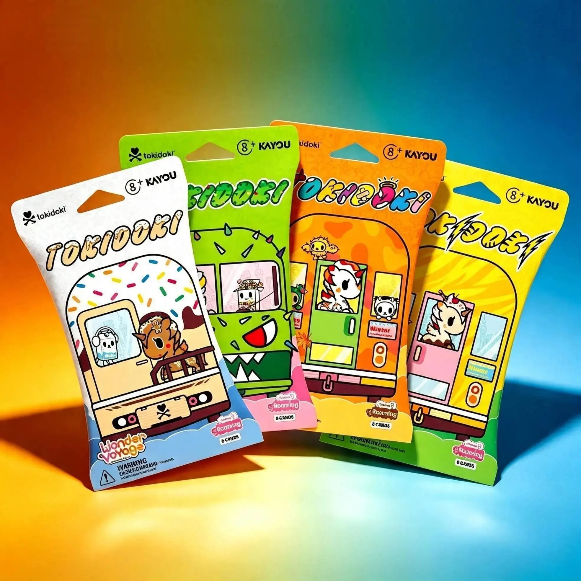 tokidoki Wonder Voyage Collectible Cards: Roaming Edition Sleeved Booster Pack (1 Random)