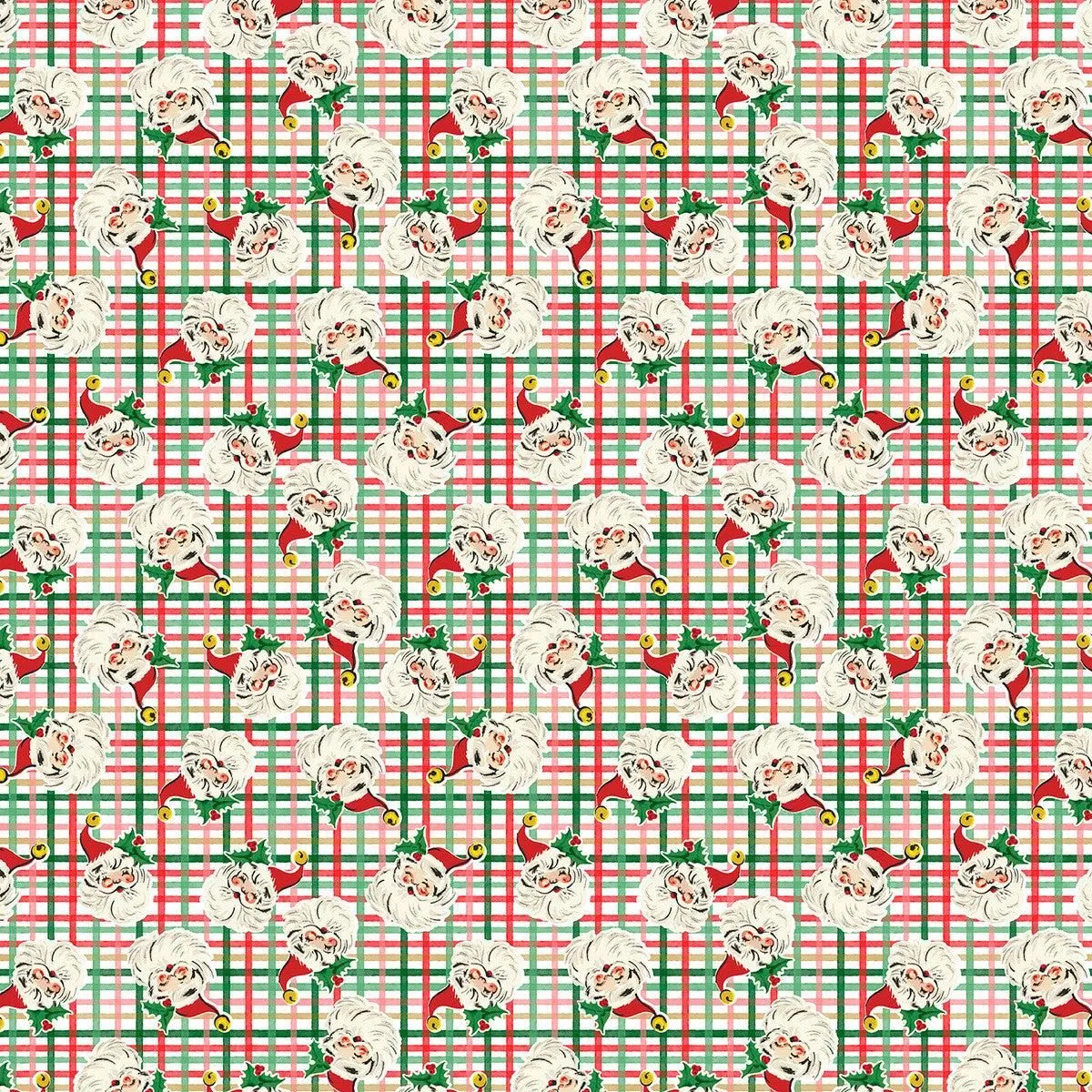 Dancing santa plaid studioe
