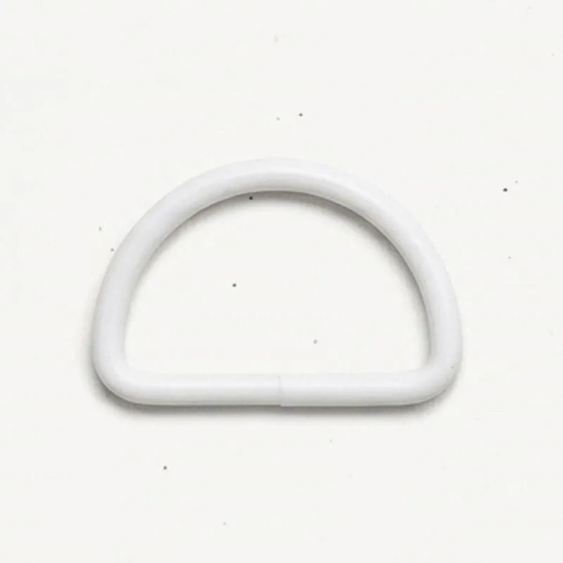 D-Ring 1.5"- White: 2Pcs