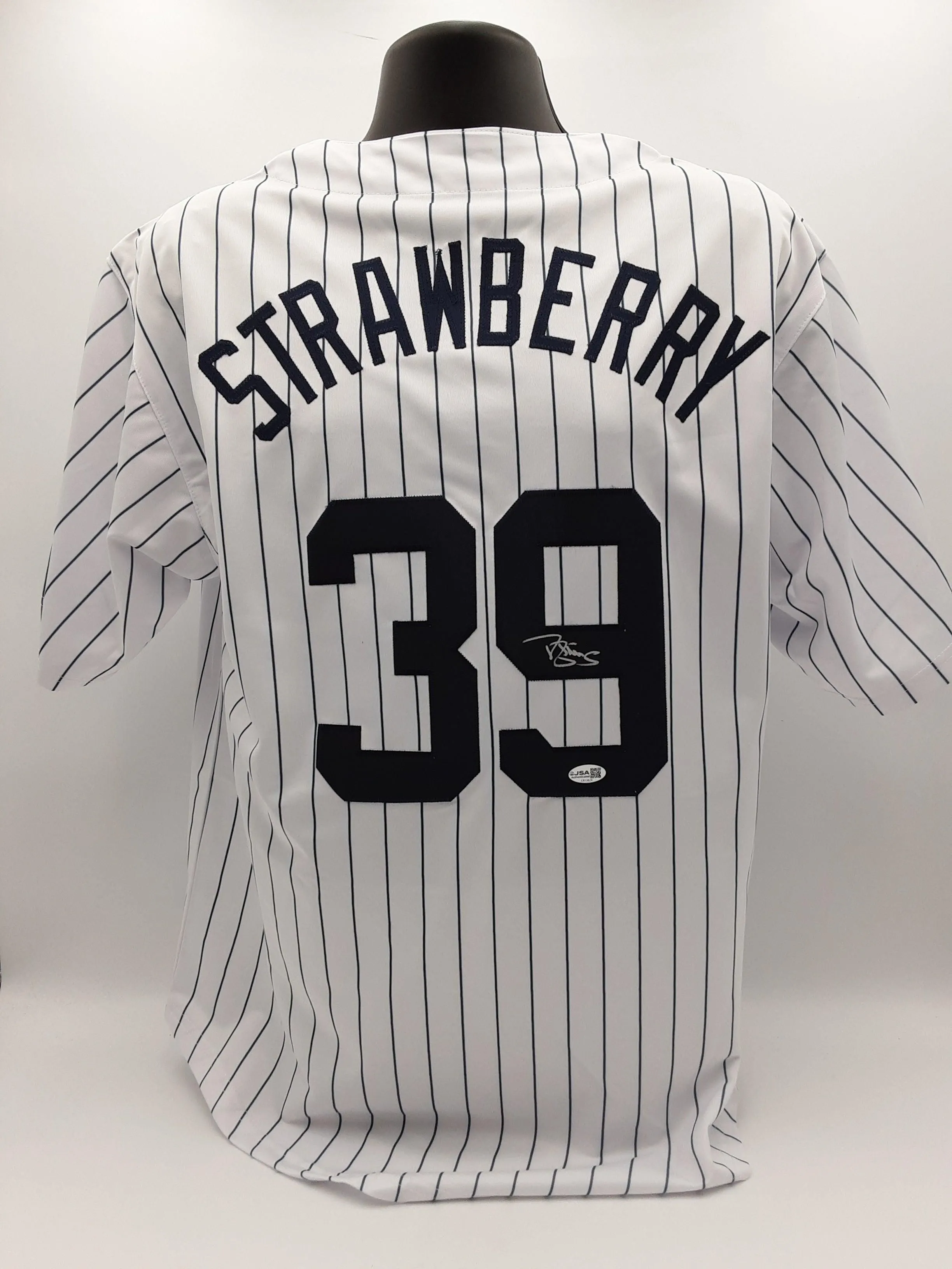 Daryl Strawberry Authentic Signed Pro Style Jersey Autographed JSA R2